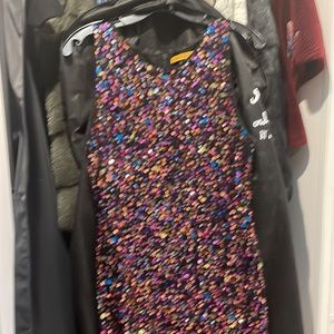 Alice and Olivia beaded short dress.   Worn once in excellent condition.